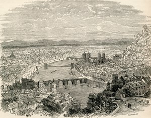 Lyon, Francia, en el siglo XIX, de 